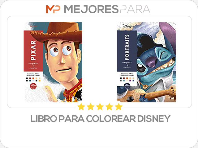 libro para colorear disney