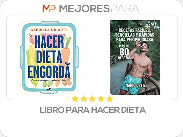 libro para hacer dieta