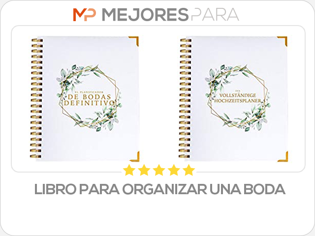 libro para organizar una boda