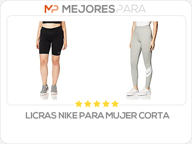 licras nike para mujer corta