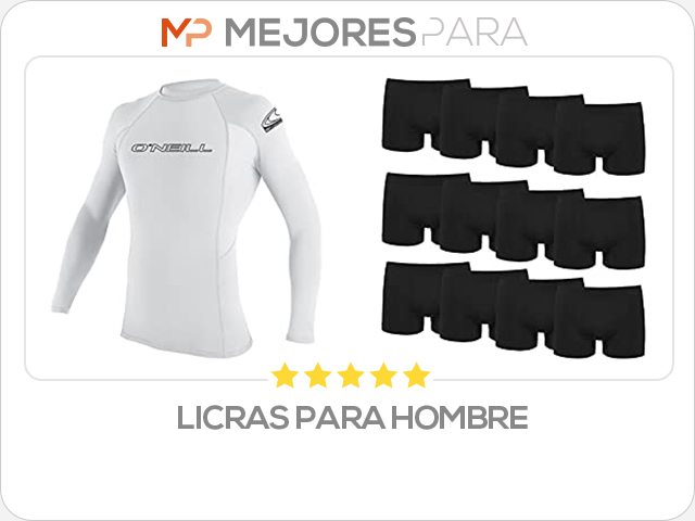 licras para hombre