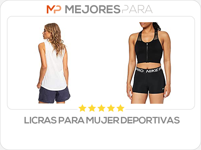 licras para mujer deportivas