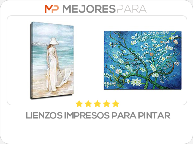 lienzos impresos para pintar