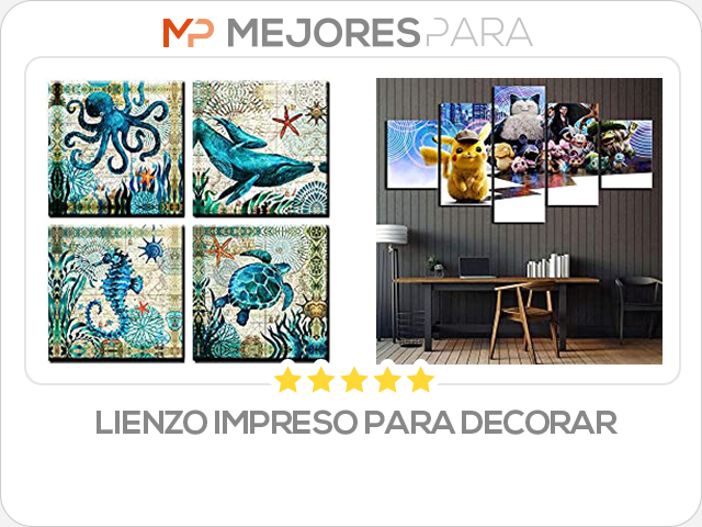 lienzo impreso para decorar