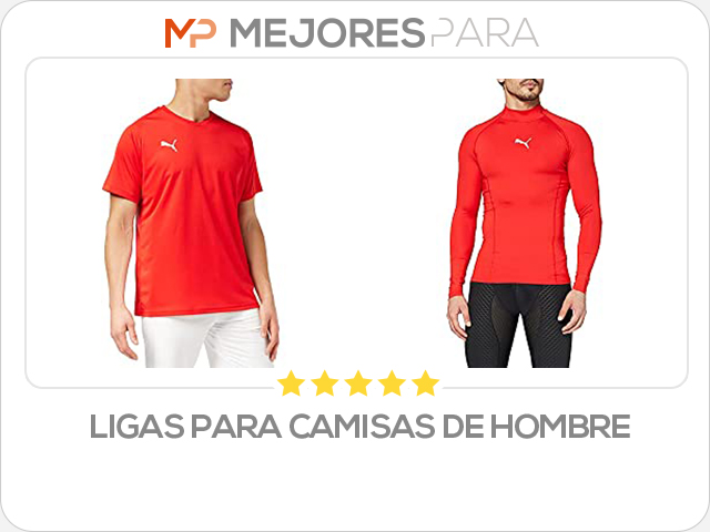 ligas para camisas de hombre