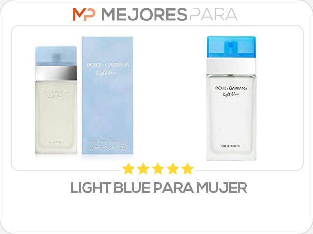 light blue para mujer