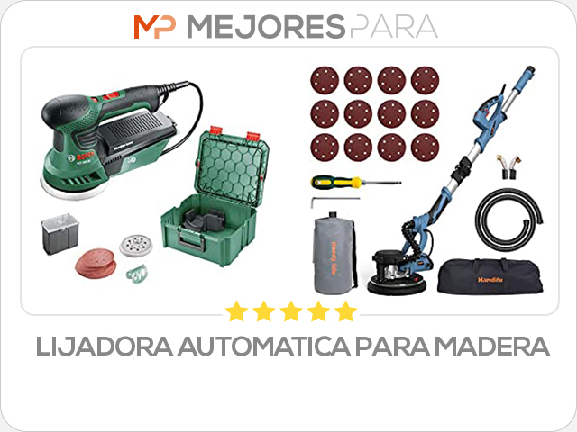 lijadora automatica para madera