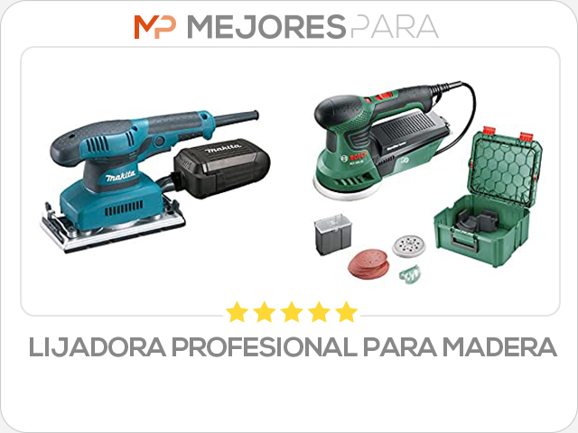 lijadora profesional para madera