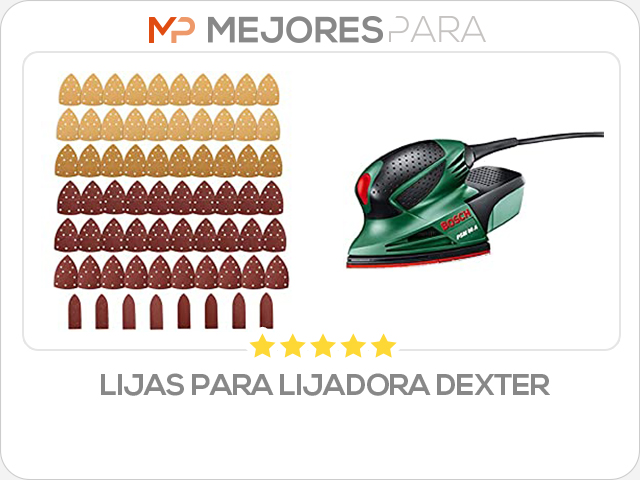 lijas para lijadora dexter