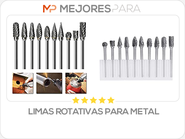 limas rotativas para metal