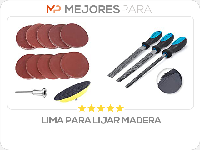 lima para lijar madera