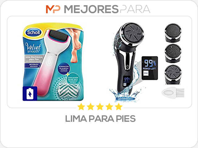 lima para pies