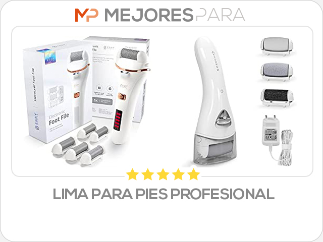 lima para pies profesional