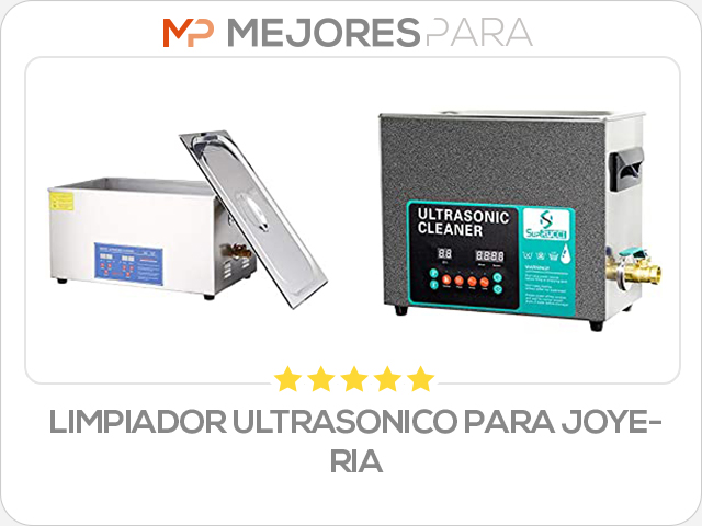 limpiador ultrasonico para joyeria