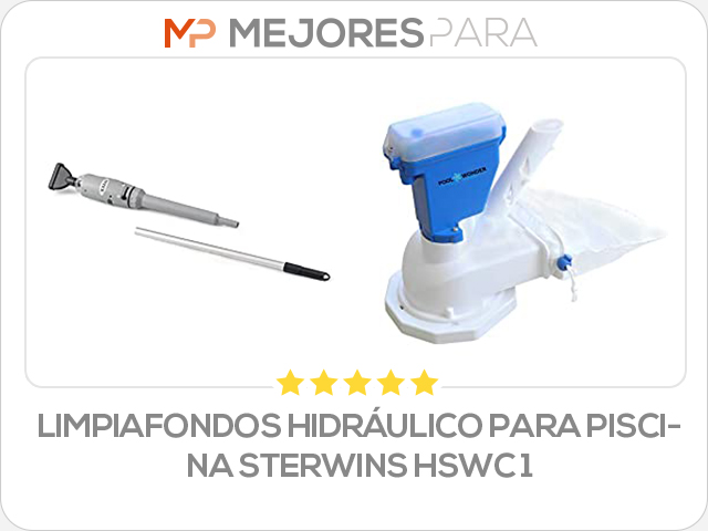 limpiafondos hidráulico para piscina sterwins hswc 1