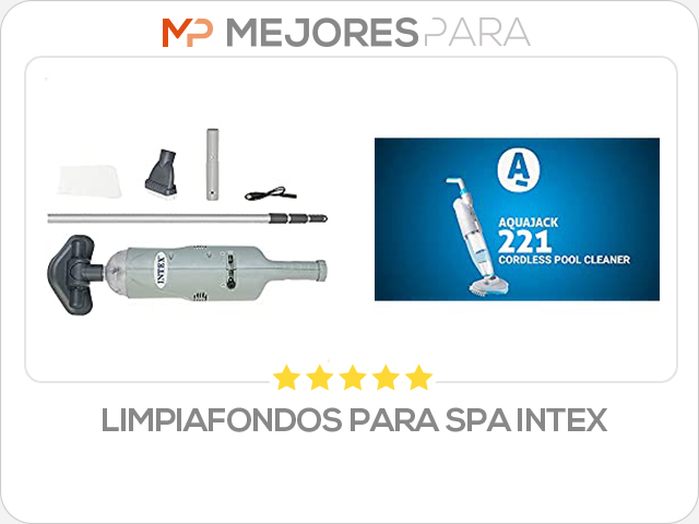 limpiafondos para spa intex