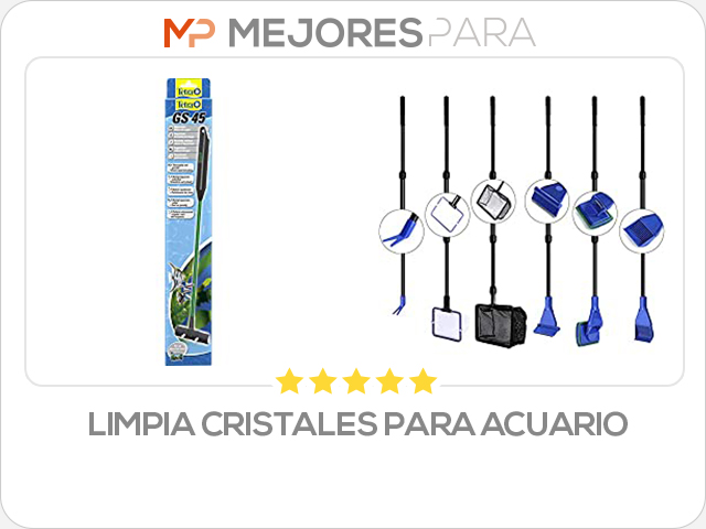 limpia cristales para acuario