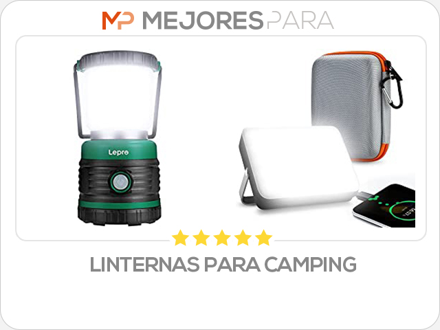 linternas para camping