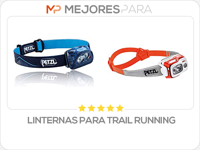 linternas para trail running