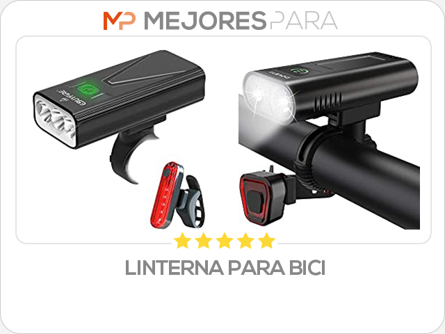 linterna para bici