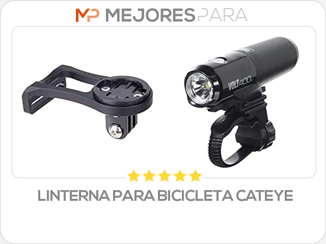 linterna para bicicleta cateye