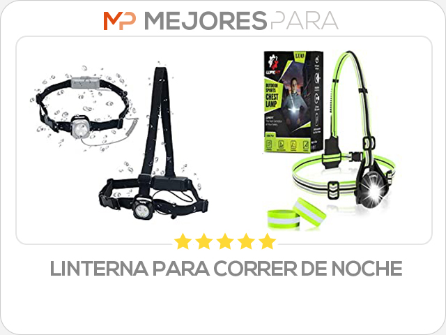 linterna para correr de noche