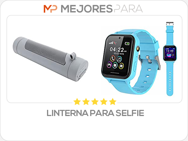 linterna para selfie