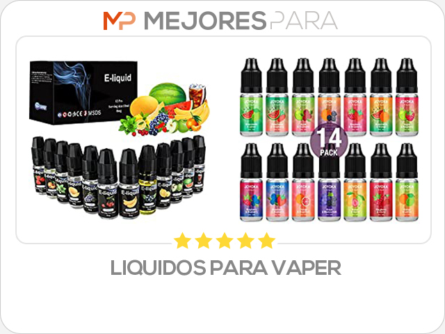 liquidos para vaper