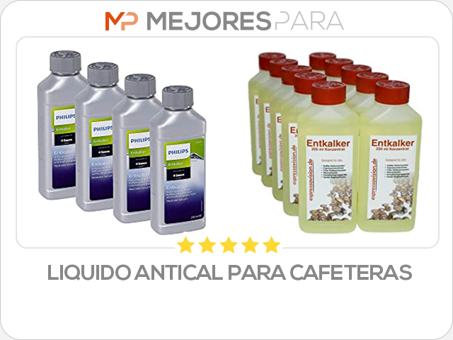 liquido antical para cafeteras