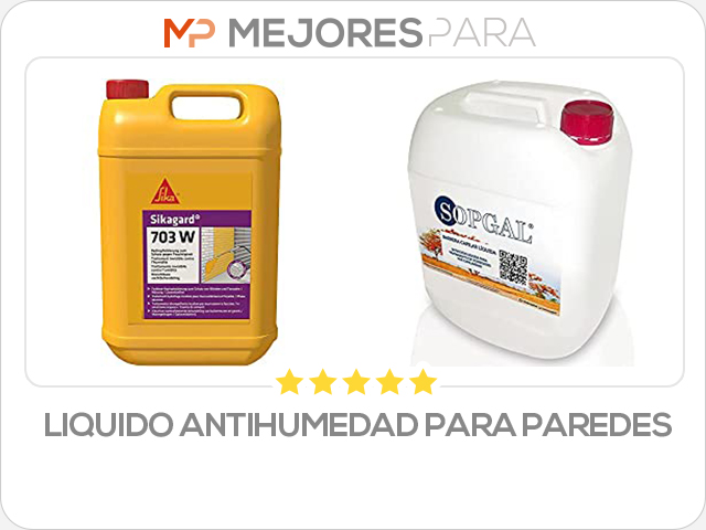 liquido antihumedad para paredes