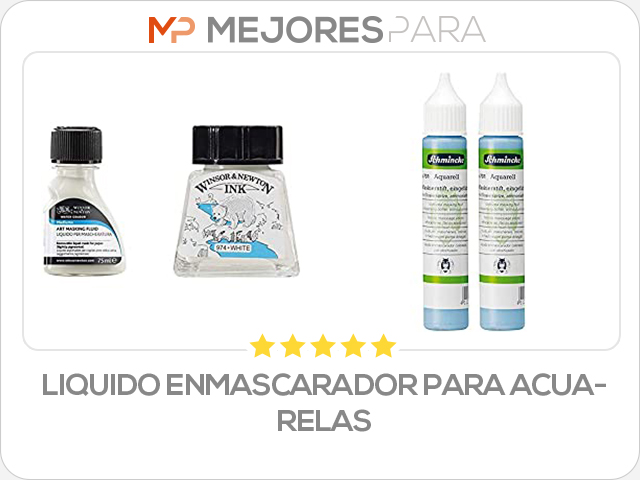 liquido enmascarador para acuarelas