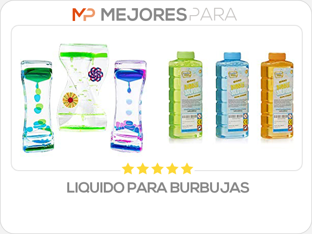 liquido para burbujas