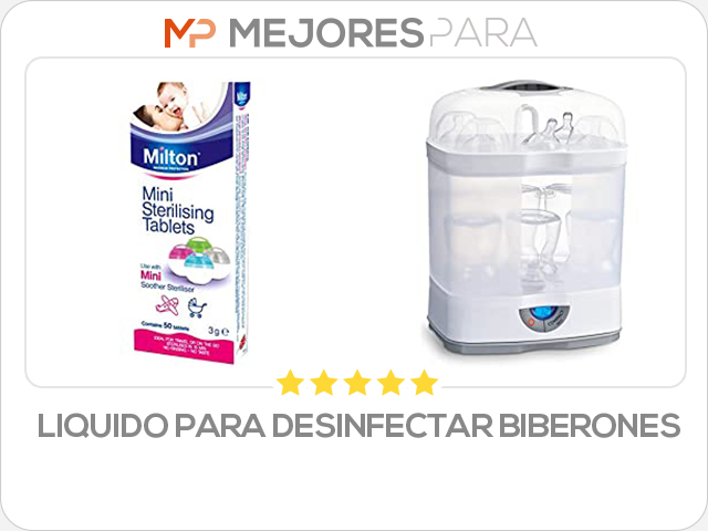 liquido para desinfectar biberones