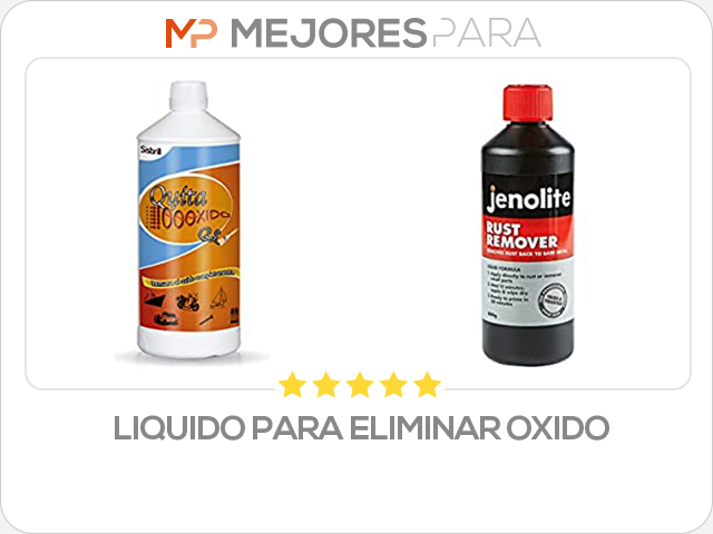 liquido para eliminar oxido