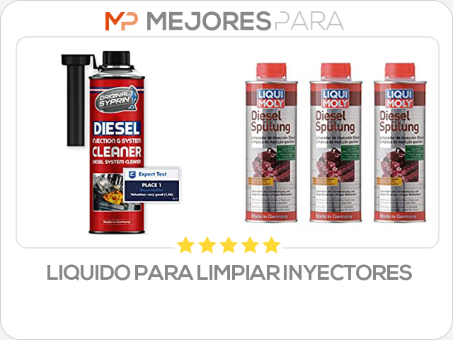 liquido para limpiar inyectores