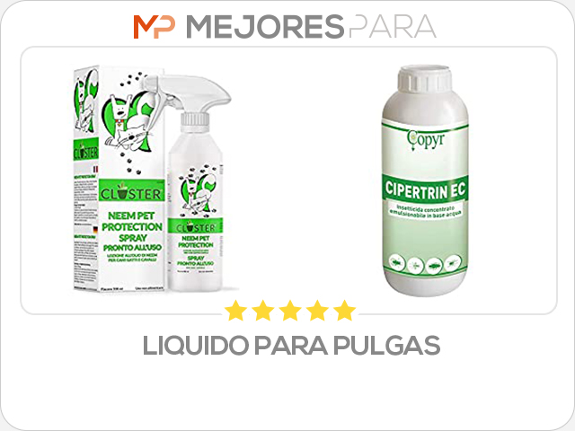 liquido para pulgas