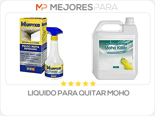 liquido para quitar moho