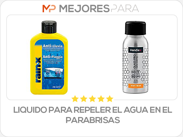 liquido para repeler el agua en el parabrisas