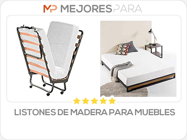 listones de madera para muebles