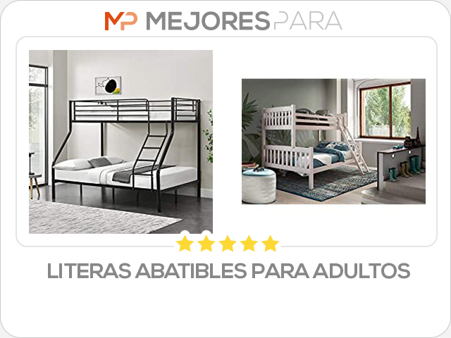 literas abatibles para adultos