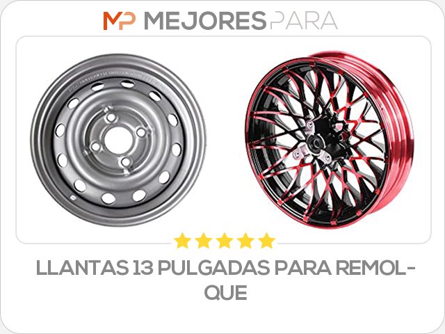 llantas 13 pulgadas para remolque