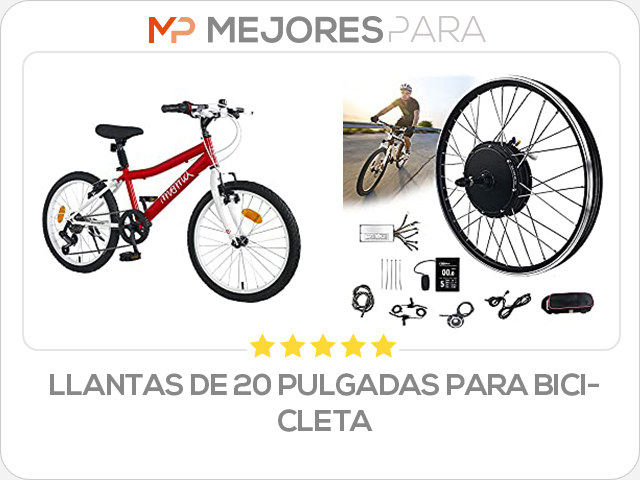 llantas de 20 pulgadas para bicicleta