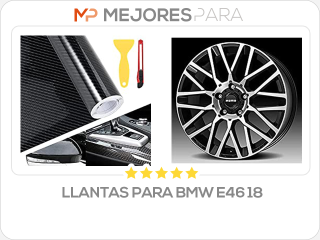 llantas para bmw e46 18