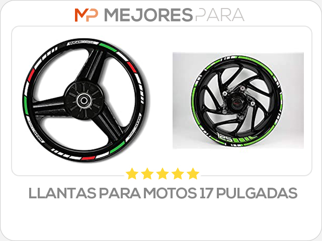 llantas para motos 17 pulgadas