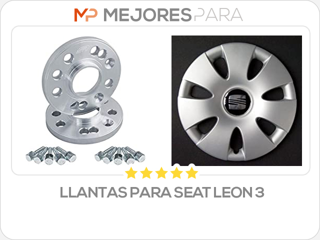 llantas para seat leon 3