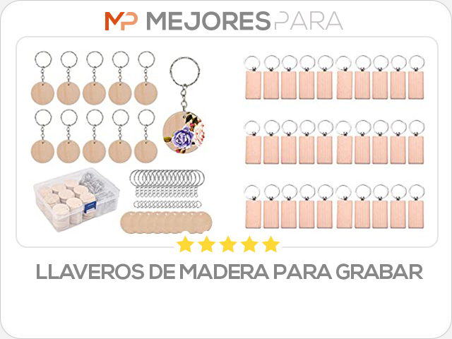 llaveros de madera para grabar