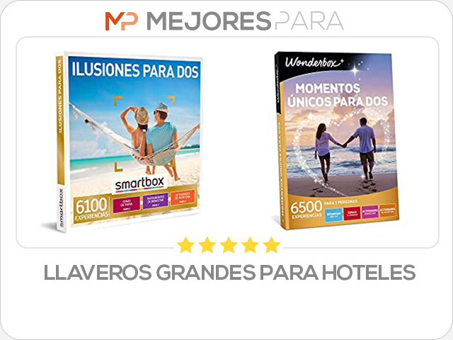 llaveros grandes para hoteles