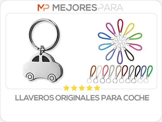 llaveros originales para coche