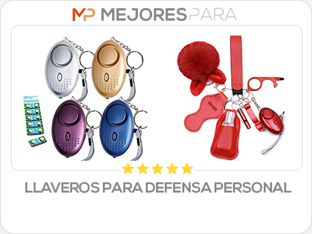 llaveros para defensa personal