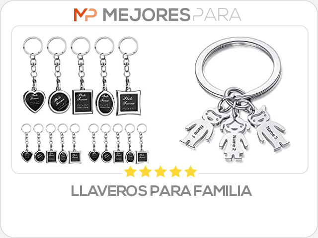 llaveros para familia